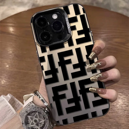 Creative and personalized phone case for iPhone 16 15 14 13 12 11 Pro/ Max/Plus shock-proof rear cover anti-fingerprint