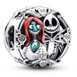 Disney Mickey Minnie Ice and Snow Princess Cartoon Series Pendant DIY Large Hole Zinc Charm Jewelry