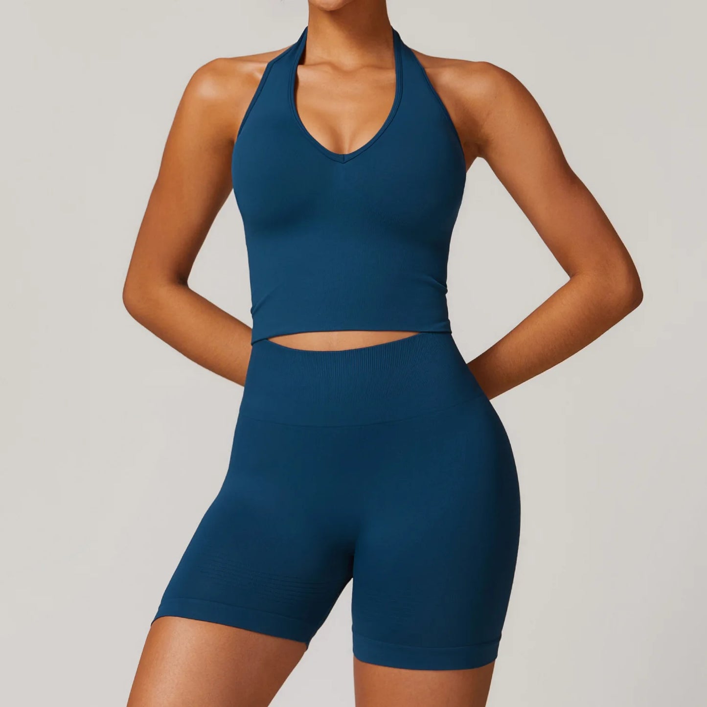 2/3/4PCS Yoga Set Gym Clothes Sportswear Seamless Yoga Suits For Women Fitness Long Sleeved Tracksuits Sports Bra Gym Leggings