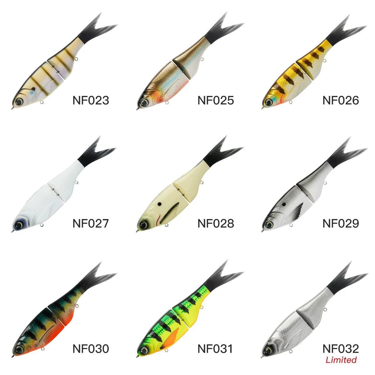 Noeby Amata Glide Swimbait Gummifisch 215mm 73g Langsam sinkende Silikon-Wobbler für Hecht Barsch Zander Glide Swimbait Angelköder
