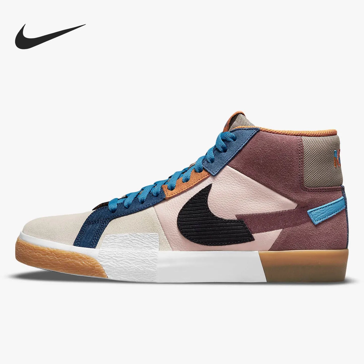 Customized Blazer Mid-Top Skate Shoes Casual