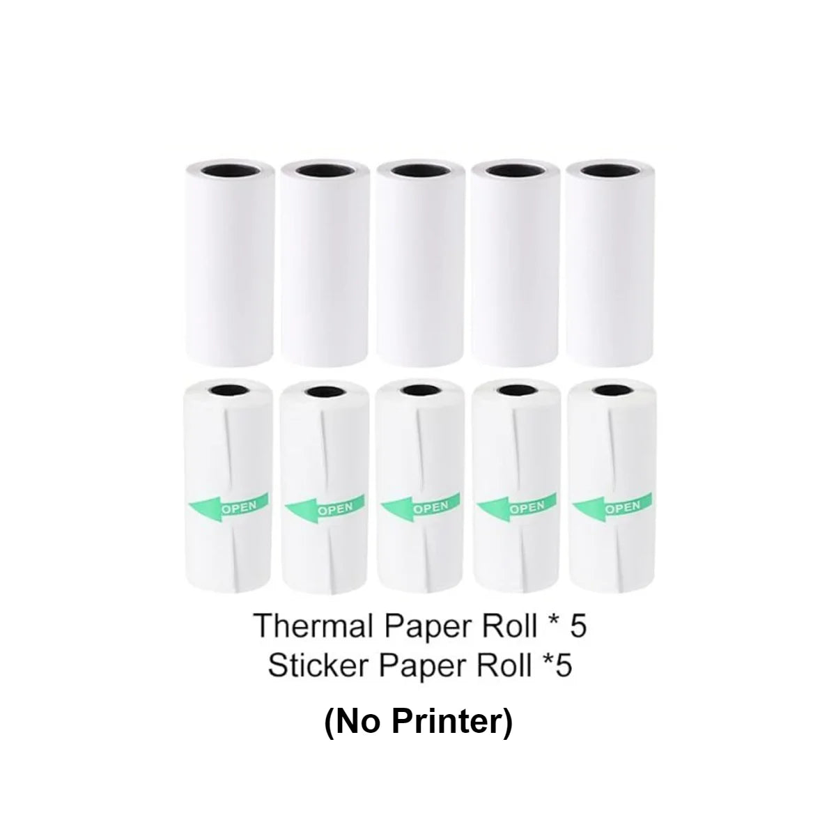 Thermal Mini Printer Portable Inkless Sticker Maker