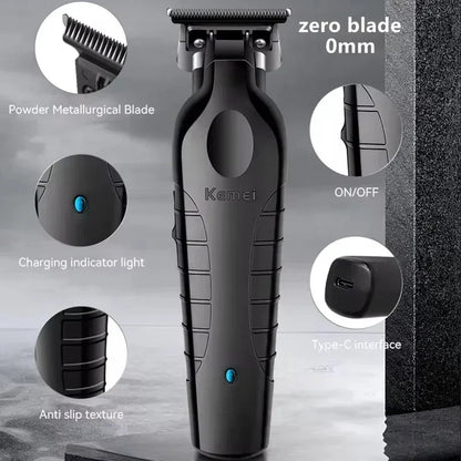 Kemei Professional Haarschneider-Set Elektrorasierer Herren-Haarschneidemaschine Haarschneider-Set für Herren Elektrischer Trimmer