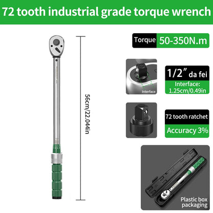 Pro Torque Wrench 1/4 3/8 1/2" ±3% Accuracy