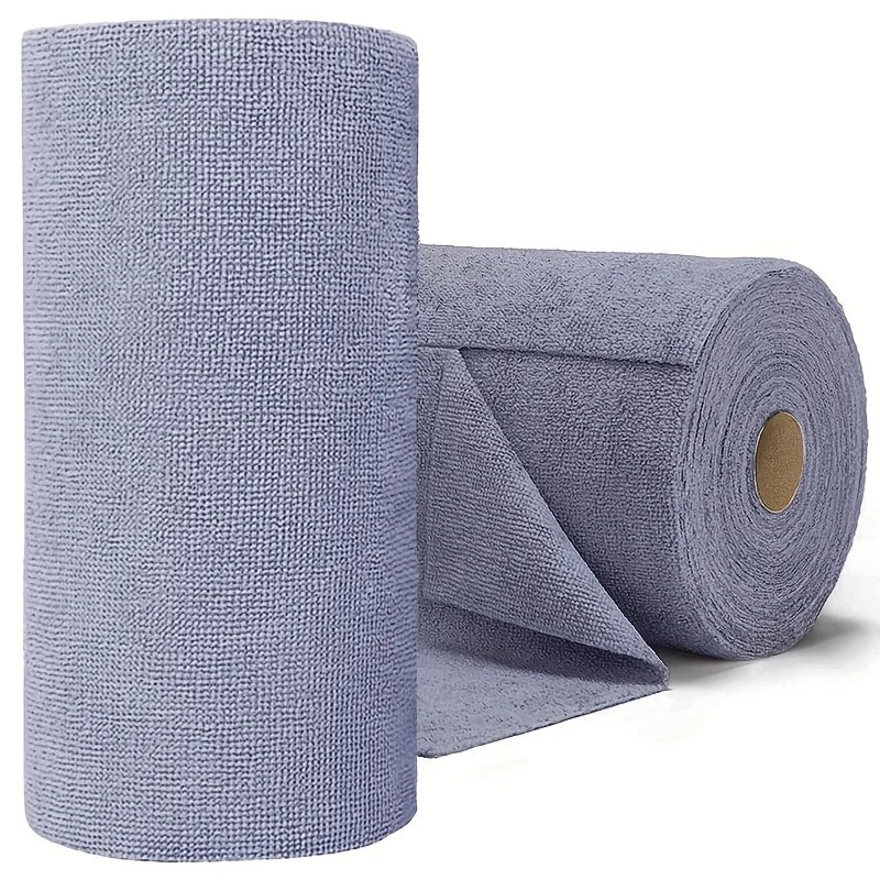 Microfiber Dishcloth Double-Sided Kitchen Cloth - 20 Sheets