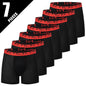 4/5/10 Pcs Fashionable Men's Long Underwear Casual Boyshort Youth Sports Shorts Comfortable Breathable Stretch Shorts Underwear