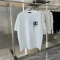 2024 Men's And Women's Fashion High Quality Summer Luxury Ed Letter T-shirt Pure Cotton Trendy Short Sleeved Tops T-shirtsAutumn