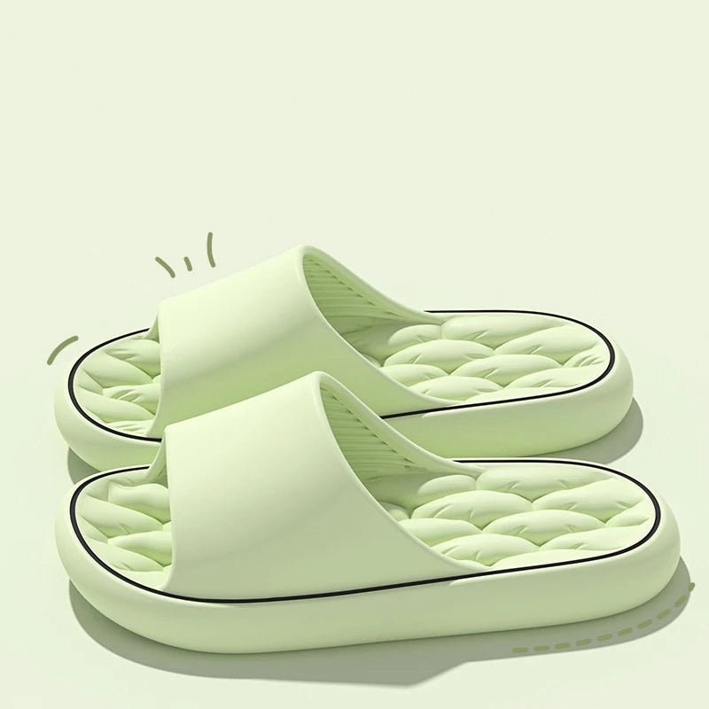 Super Light Soft Slippers Simple Fashion Slides Shoes Colorful Sneakers In Door Bathroom Flip Flops