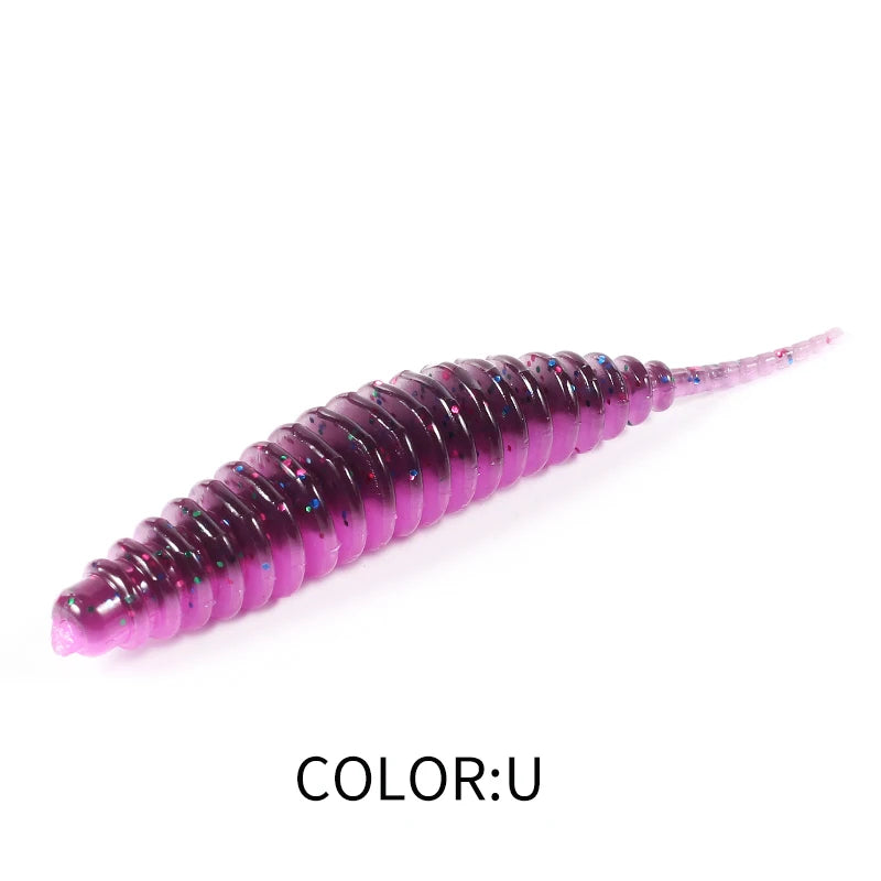 2021 Supercontinent worm bait soft bait Tanta 49mm 65mm fishing lures Pesca carp fishing bass lure Isca artificial PVA