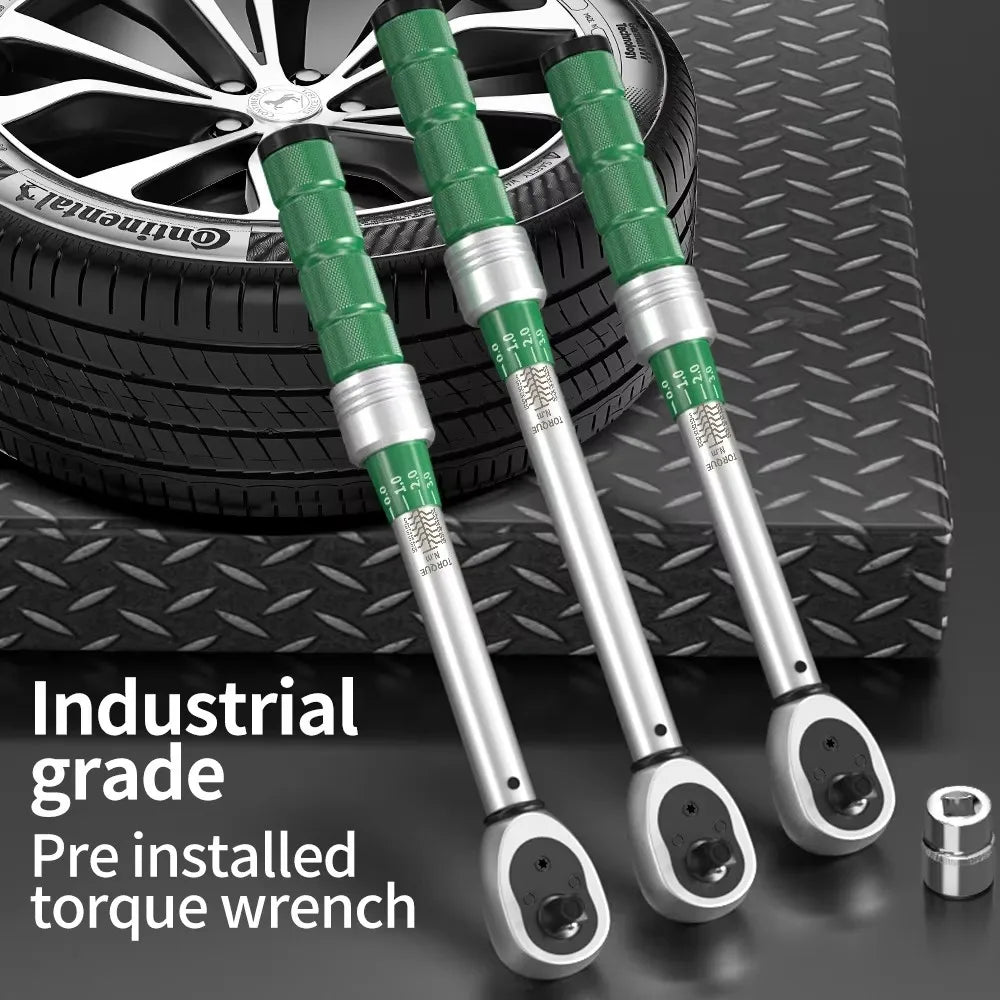 Pro Torque Wrench 1/4 3/8 1/2" ±3% Accuracy