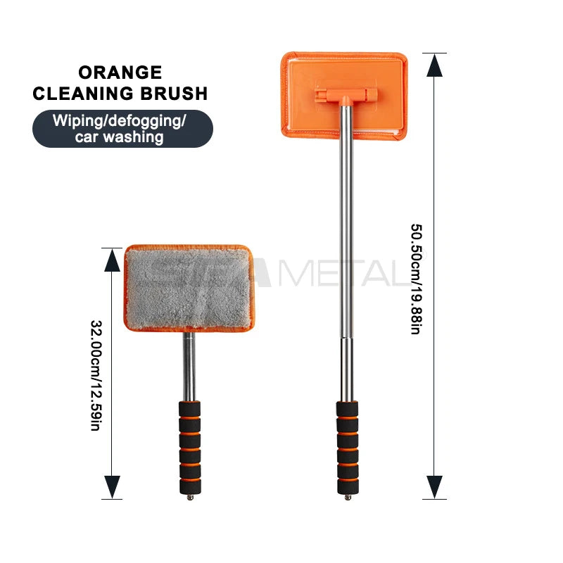 SEAMETAL Windshield Defogging Brush - Telescopic Handle