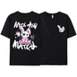Pink Ragdoll Rabbit Harajuku Print T-Shirt Herren Locker Oversize Kleidung Hip Hop Freizeit Kurzarm S-XXXL Baumwoll-T-Shirt Paar