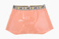 Herren Fetisch Latex Höschen Gummi Boxershorts Peniskondom Unterwäsche Kondom Cock Pouch Shorts Sexy Unterhosen für Herren