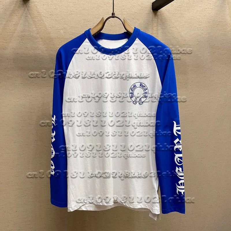 Latest Trend Street Print Quick Drying Couple Running Fitness Sports Top Long Sleeved Shirt