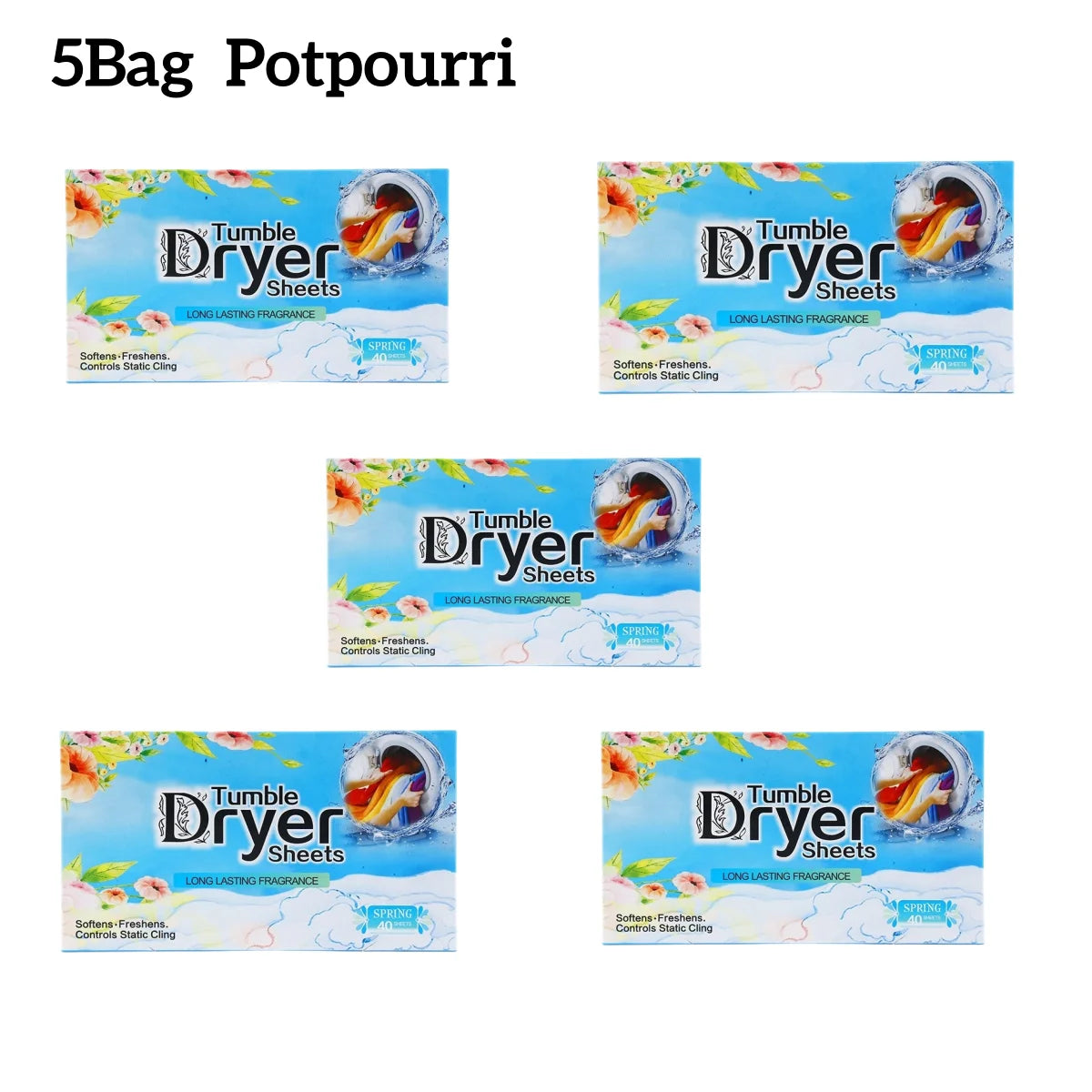 Dryer Sheets Bulk Natural Lavender Fabric Softener