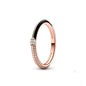 New 925 Sterling Silver Rings Stackable Infinite Heart Red Enamel for Women Mom Original Silver 925 Wedding Ring Jewelry Gift