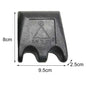 Portable Pool Snooker Billiards Holder Durable Plastic Billiard Rack Stick Stand Free Installation for Billiard Club Accessories