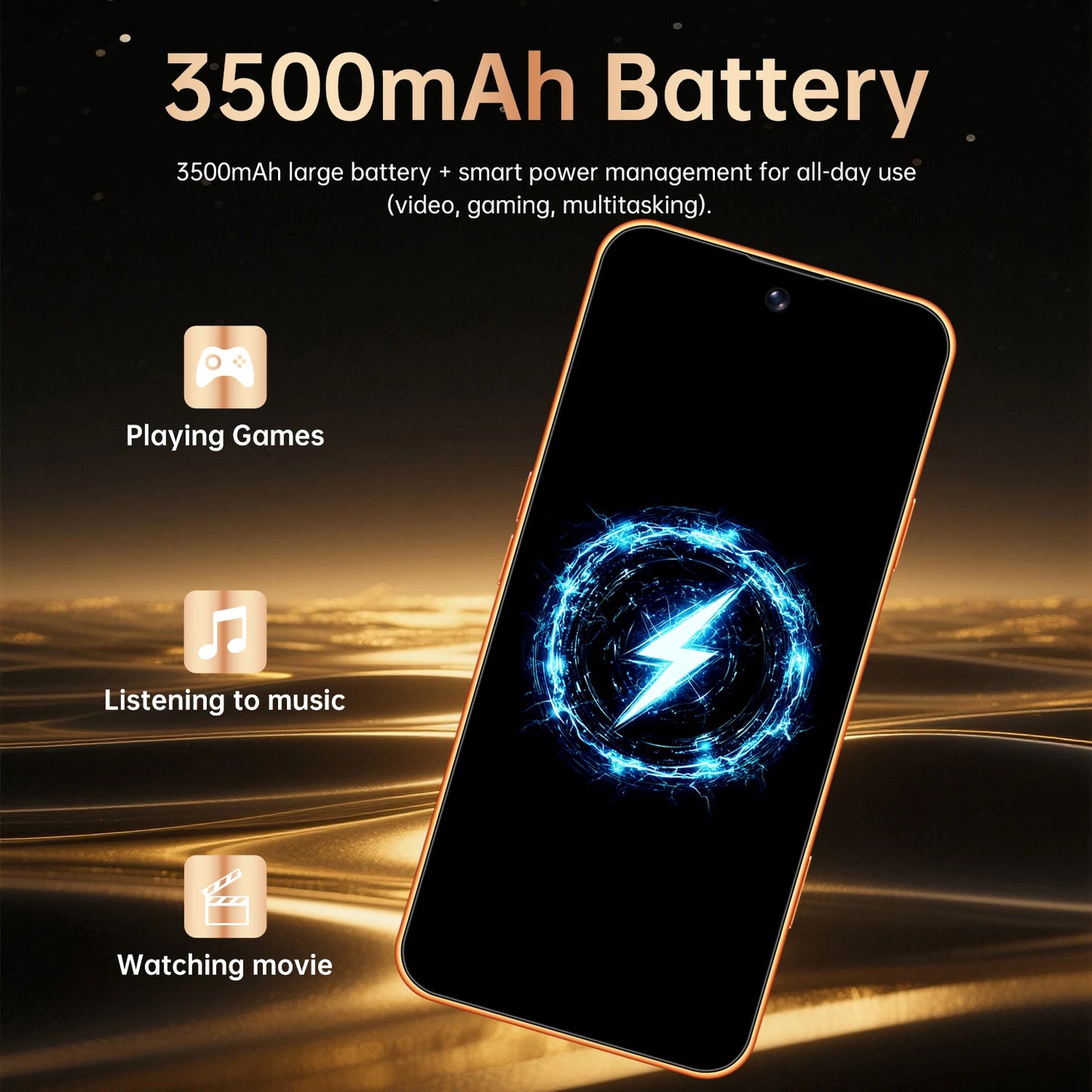 17 Pro Max 6.7" Smartphone 3GB+16GB 5MP+13MP Camera