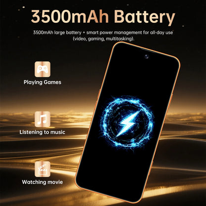 17 Pro Max 6.7" Smartphone 3GB+16GB 5MP+13MP Camera