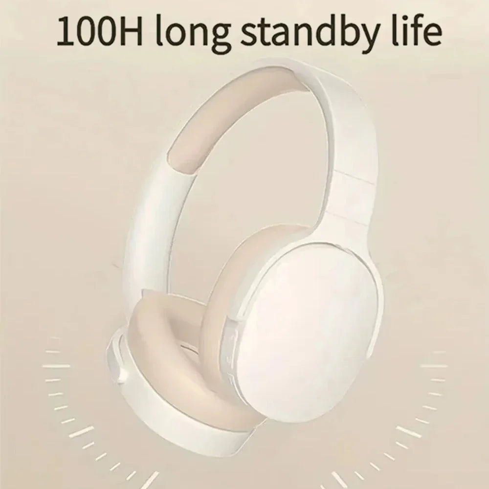 Bluetooth 5.3 Gaming Headphones – Foldable Wireless