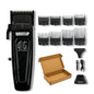 Professioneller elektrischer Haarschneider BRD 106 mit Ladestation 7500 U/min Haartrimmer für Herren DK-078 DLC Klinge 7200 U/min Friseurset 2-teilig