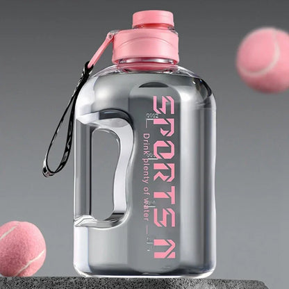 Sports Water Bottle 1.7L/2.7L Gym Cycling Portable