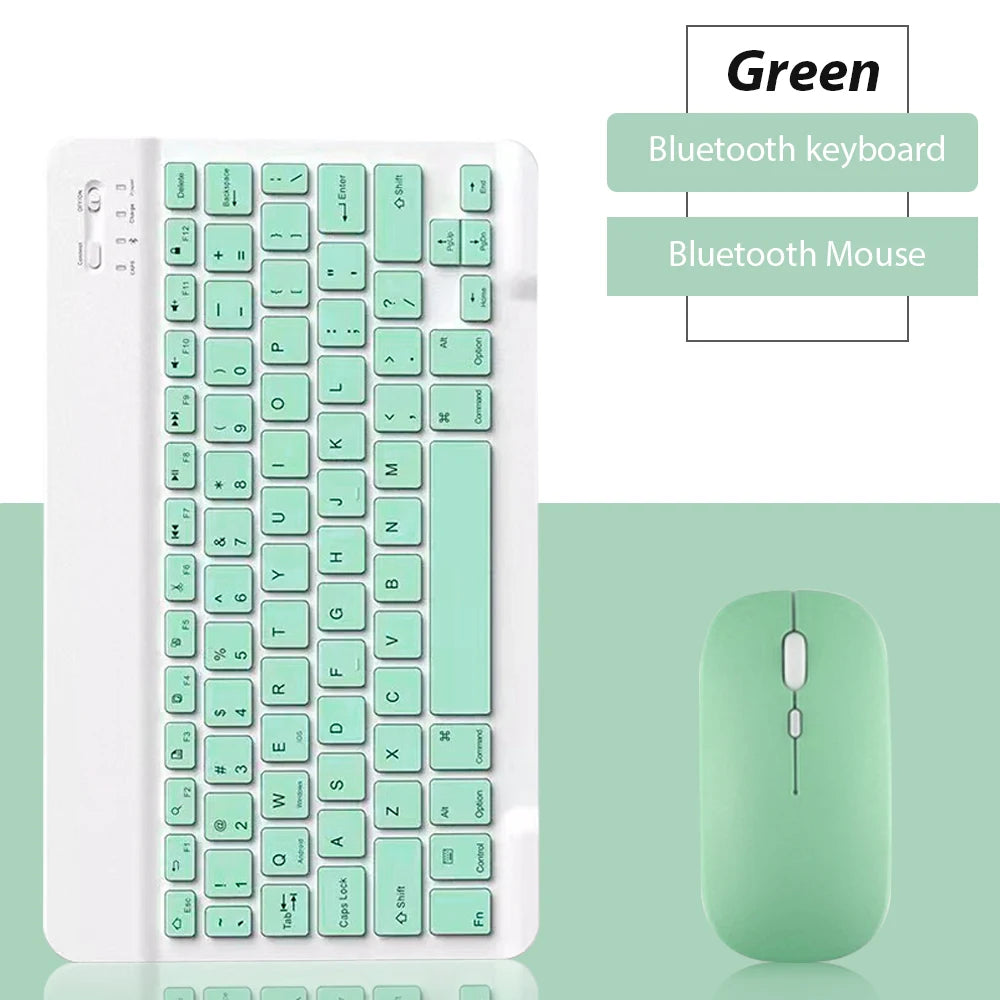 Mini Bluetooth Keyboard & Mouse for iPad Tablet Phone