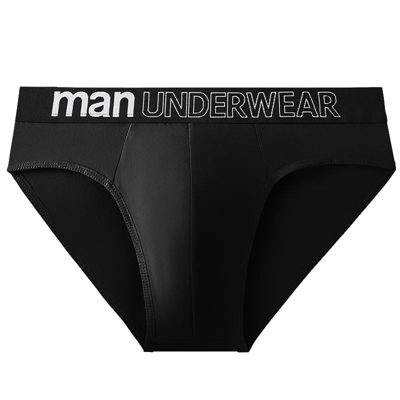 4 Stück Herren Sexy Slips Studentenmode Unterwäsche Herren Slips Atmungsaktive Elastische Große Größe Herren Unterhosen Buchstabenbunddruck