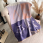 Laest Design Elegant Pashmina Shawl Imitation Cashmere Jacquard Pattern Scarves Winter Collocation Thickened Warm Scarf Shawl