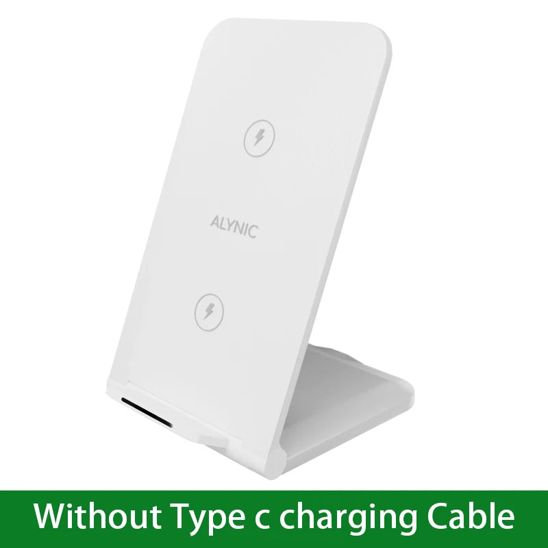65W Wireless Charger Station Earphone Phone Fast Charging Charger Holder For iPhone 16 15 14 13 Pro Max Samsung S24 S23 Xiaomi