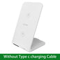 65W Wireless Charger Station Earphone Phone Fast Charging Charger Holder For iPhone 16 15 14 13 Pro Max Samsung S24 S23 Xiaomi
