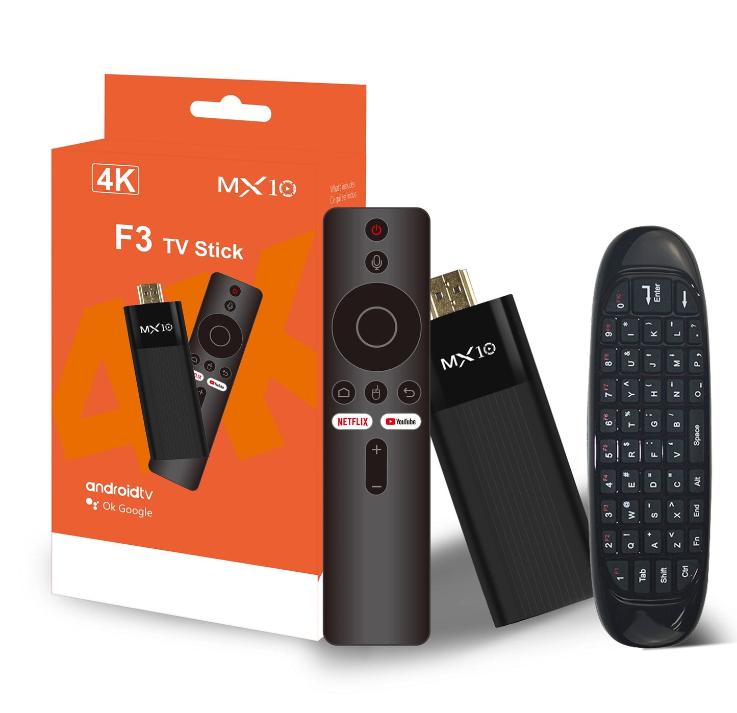 MX10-F3 Product H313 Four core WiFi6 Bluetooth 5.0 Support 8K H313 Android 13.0 2+16GB 4+32GB 4+64GB Tv stick box
