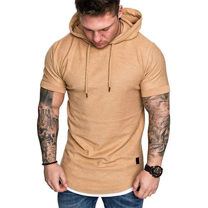 Men's Casual Solid Color Hoodie Sweatshirt — MRMT 2025