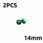 2/1PCS 14mm Billiards Pool Cue Tips 8 Layers M/H Hardness For Billiard Soul Cue Head Snooker Tips
