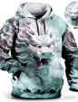 Chinese New Year Dragon Hoodie Mens Graphic Animal Prints Daily Classic Casual 3D Pullover Streetwear Hoodies Long Sleeve Hooded