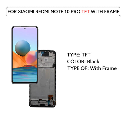 Xiaomi Redmi Note 10 Pro AMOLED LCD Screen Assembly