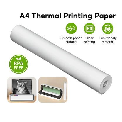 Portable A4 Bluetooth Thermal Printer for Office & Travel