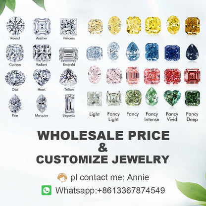 Lab Grown Diamond Necklace | 9K White Gold | Custom Fine Jewelry
