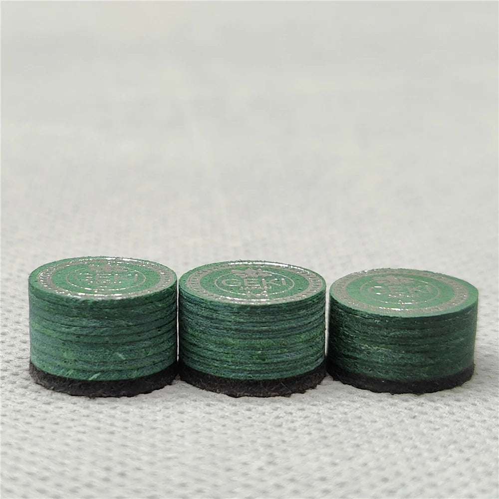 Navigator GEKI Tip Original Japan Pigskin Leather Pool & Carom 14mm Cue Tips Billiard Cue Stick Tips Pool & Billiard Accessories