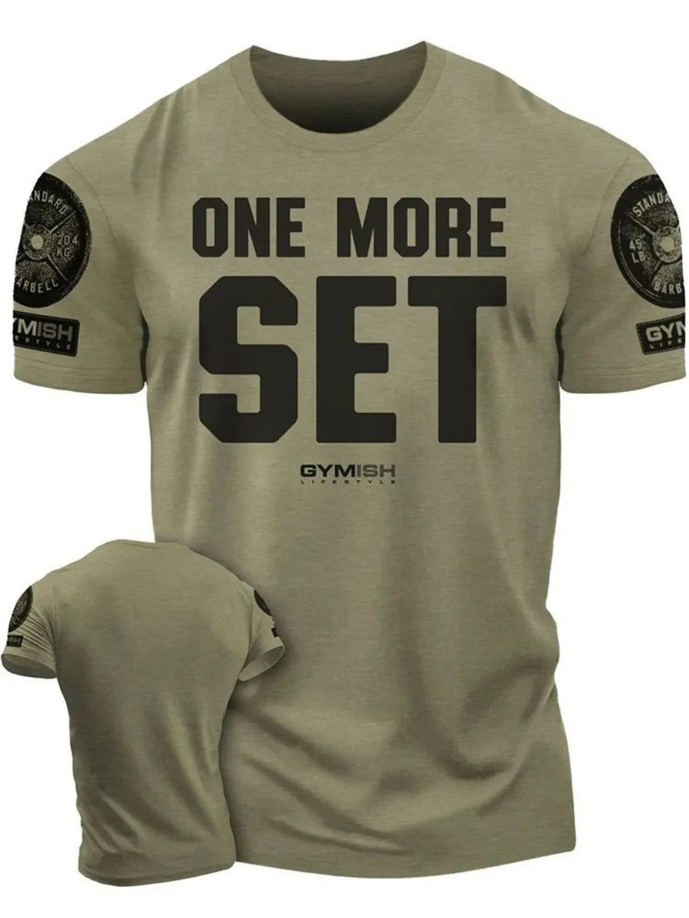 Summer new Adrenaline Power Workoout gym men's breathable round neck T-shirt high-quality letter printed casual top
