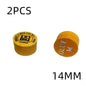 2/1PCS 14mm Billiards Pool Cue Tips 8 Layers M/H Hardness For Billiard Soul Cue Head Snooker Tips