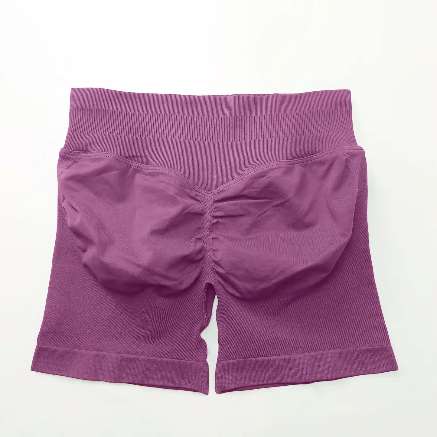 Women's 4.5" Biker Shorts | Scrunch Butt Seamless Yoga Gym Leggings
