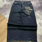 American Fashion Hip Hop Joker Oversized Jeans Women Street Y2K New Clearance Spot Hot Mopping Wide-leg Pants Unisex Loose Jeans