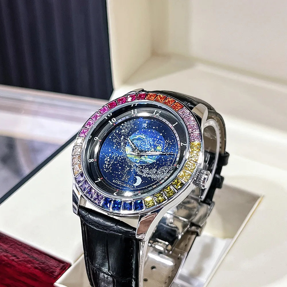 Luxury Sapphire Men's Automatic Mechanical Watch