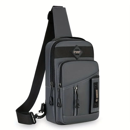 New Men Shoulder Bags Chest Bag Multifuncional Crossbody Bags Travel Sling Bag