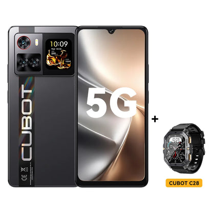 Smartphone 5G Cubot X100, Android 15, Dimensity 7025, 6nm, 2.5GHz, 6,88-Zoll-Bildschirm, 16GB (8+8), 256GB, 64MP Kamera, 5100mAh Akku