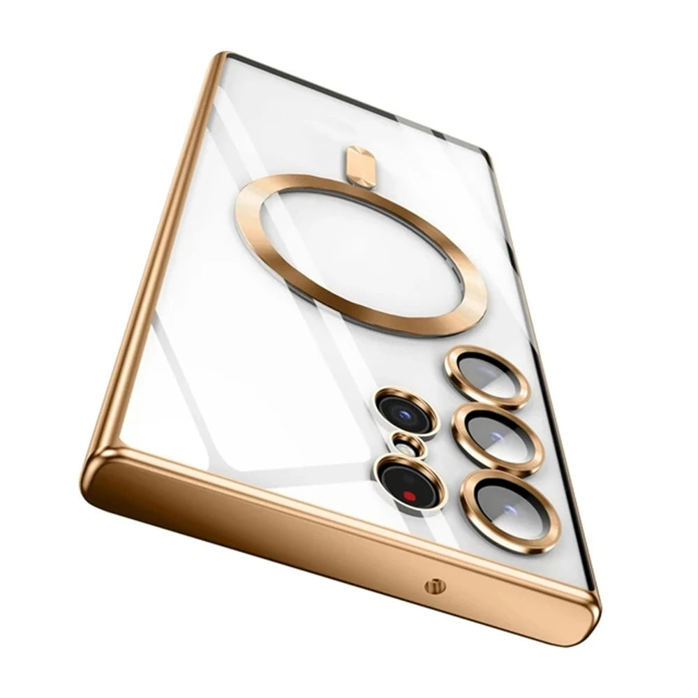 Luxury Magnetic Magsafe Case – Samsung S21-S25 Ultra