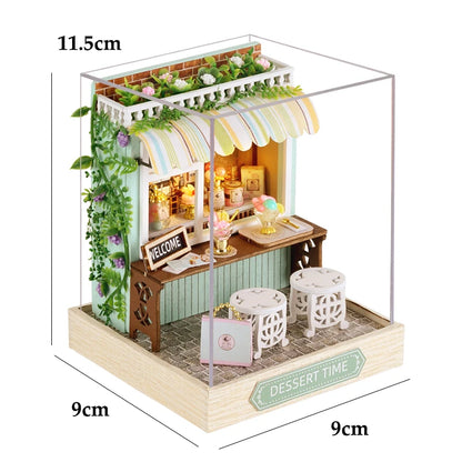 DIY Miniature Doll House 3D Puzzle Building Model Kit