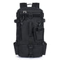 Taktischer Angelrucksack, Gerätetasche mit Rutenhaltern, Angelausrüstung, Molle, Camping, Wandern, Multifunktionale Outdoor-Tasche