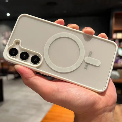 Für Magsafe Magnetic Case für Samsung Galaxy S25 S24 S23 FE S22 Plus Ultra Edge A15 A35 A55 A16 A36 A56 Hülle